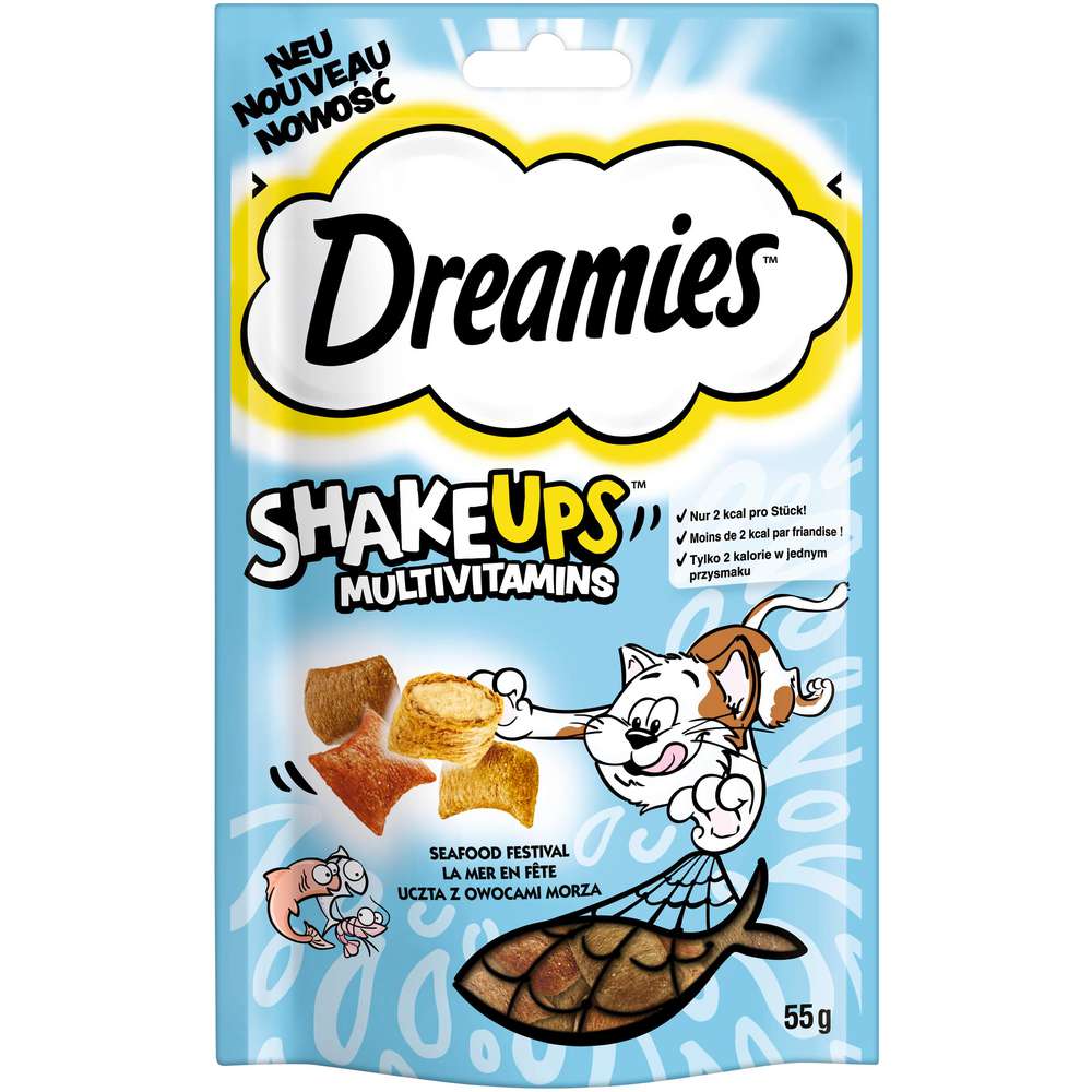 Produktabbildung Dreamies Katzen-Snack, Seafood
