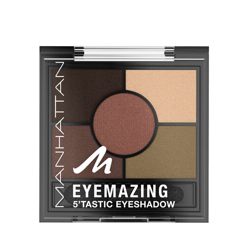Produktabbildung Manhattan Lidschatten Palette Eyemazing 5'Tastic 002 Brixton Brown