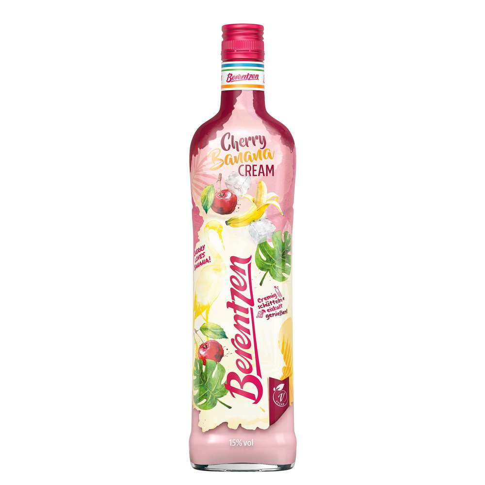 Produktabbildung Berentzen Cherry Banana Cream Likör