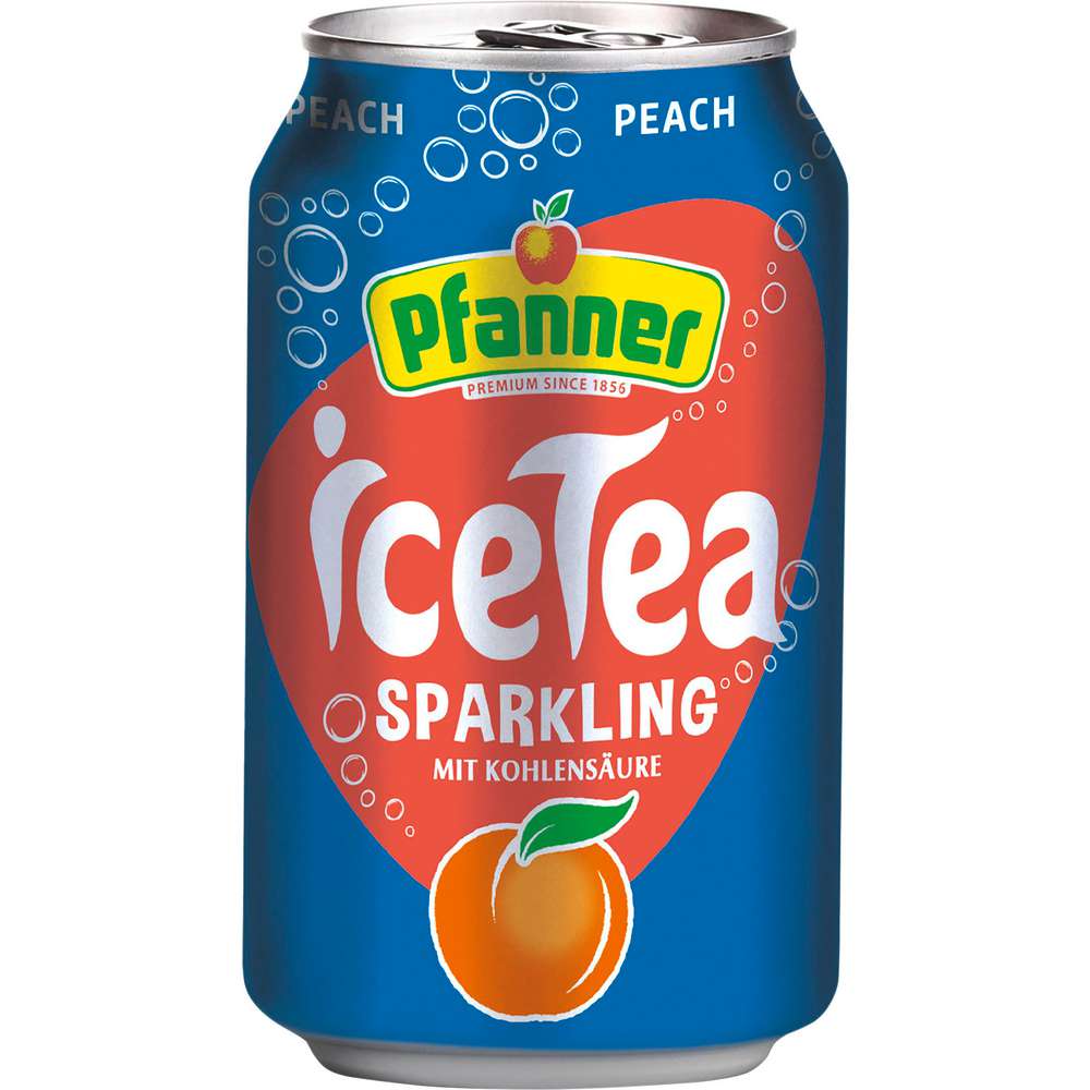 Produktabbildung Pfanner Eistee, Pfirsich Sparkling