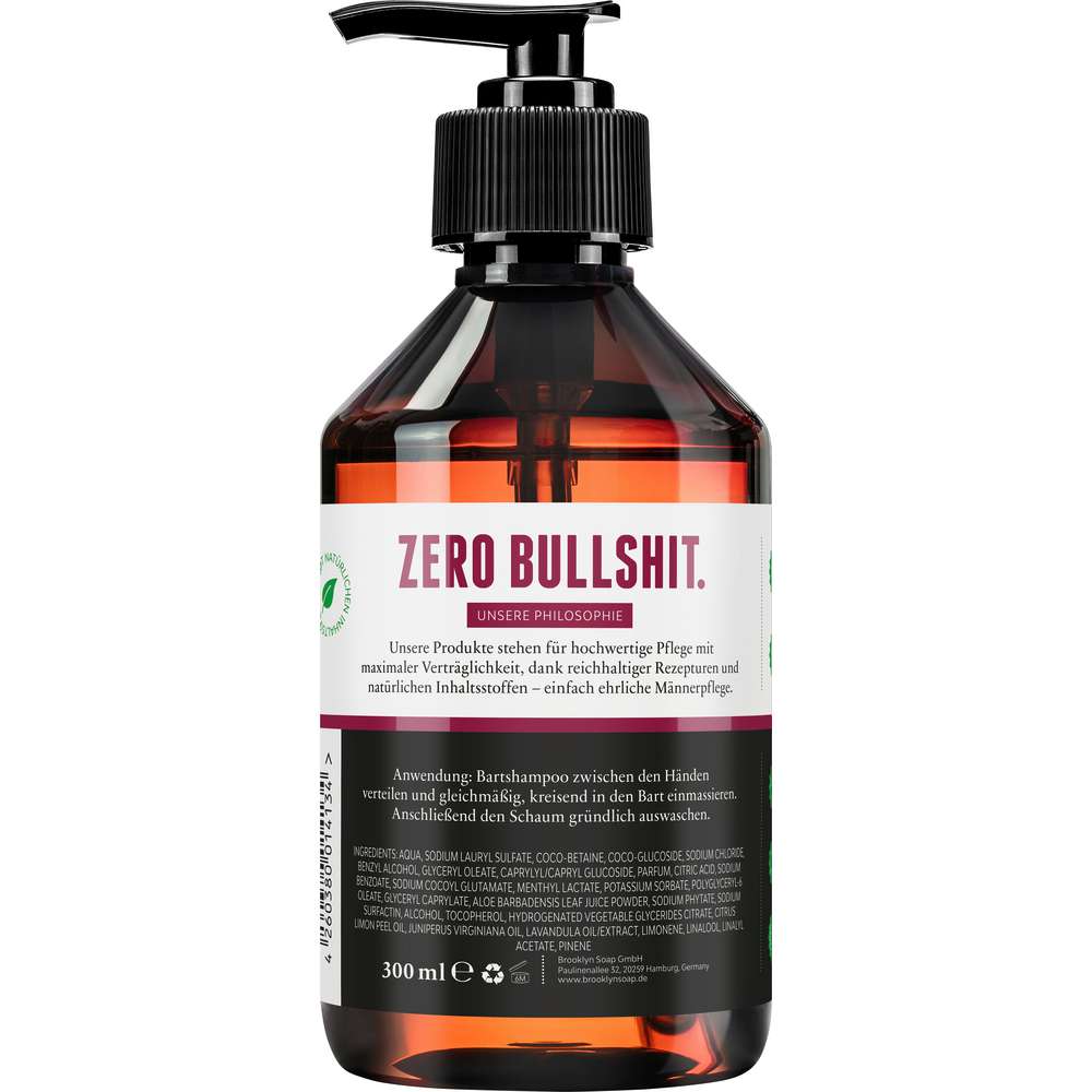 Produktabbildung Brooklyn Bartshampoo, Zedernholz & Wacholder