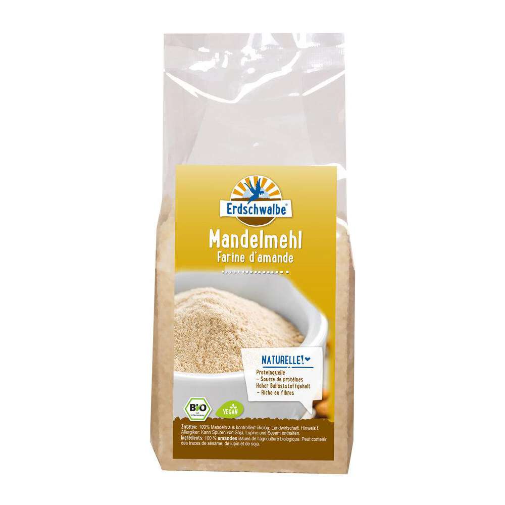 Produktabbildung Erdschwalbe Bio Mandelmehl