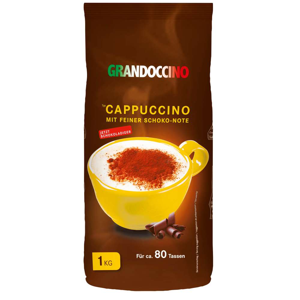 Produktabbildung Krüger Grandoccino Cappuccino, Schoko