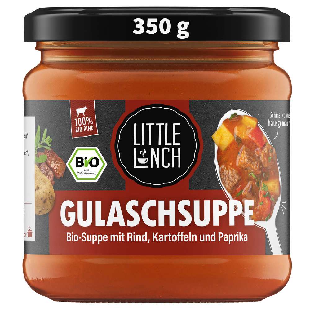 Produktabbildung Little Lunch Gulaschsuppe