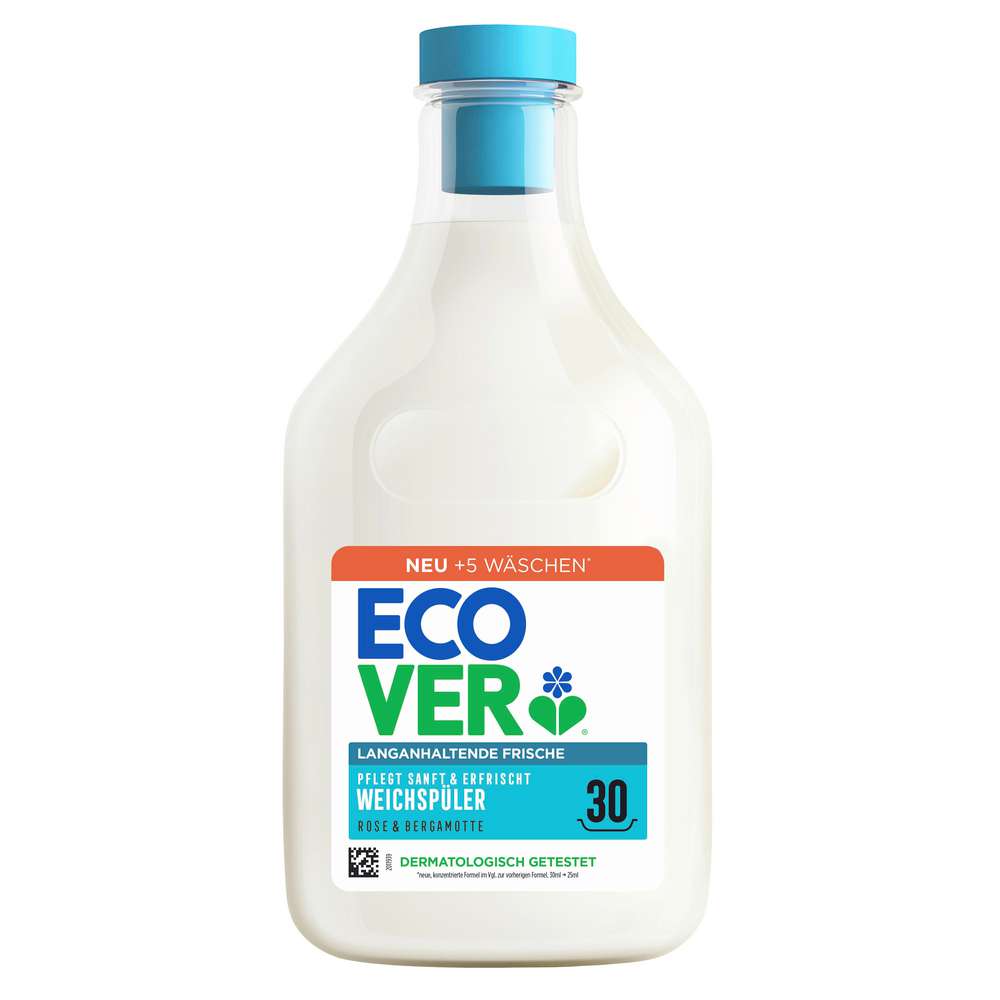 Produktabbildung Ecover Weichspüler Rose & Bergamotte