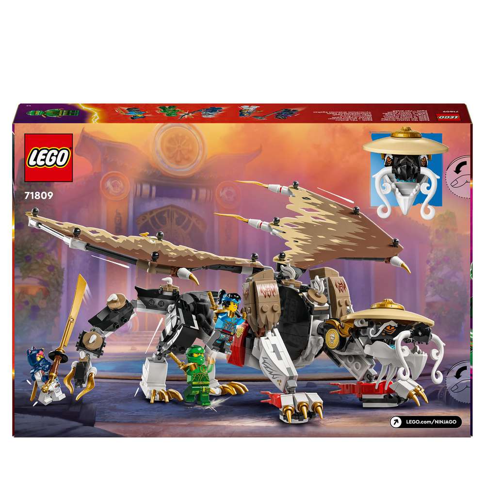 Produktabbildung Lego LEGO NINJAGO 71809 Egalt der Meisterdrache, Ninja-Set mit Drachen-Spielzeug