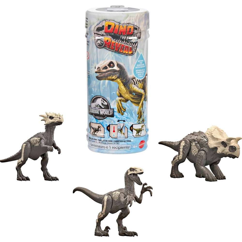 Produktabbildung Mattel Jurassik World Dino Reveal, sortiert