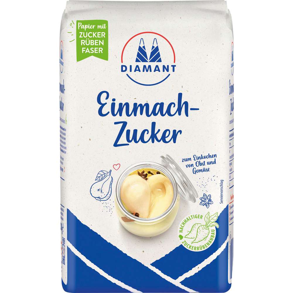 Produktabbildung Diamant Einmachzucker, grob