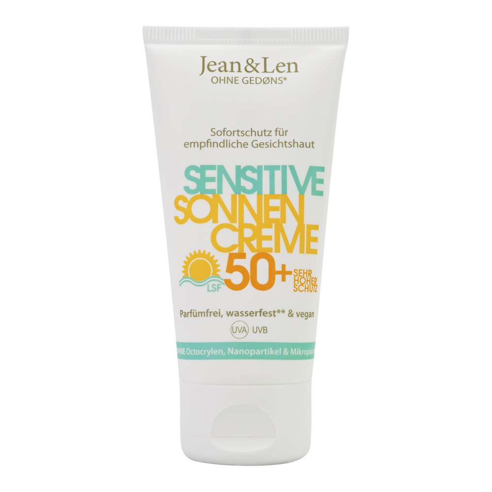 Produktabbildung Jean & Len Sonnencreme Gesicht LSF 50+