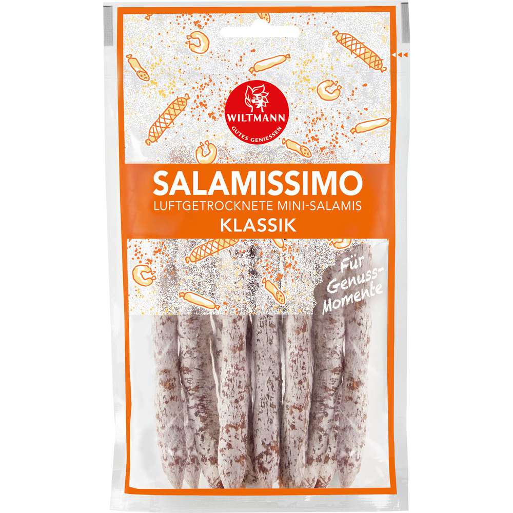 Produktabbildung Wiltmann Salamissimo Minisalamis, Klassik