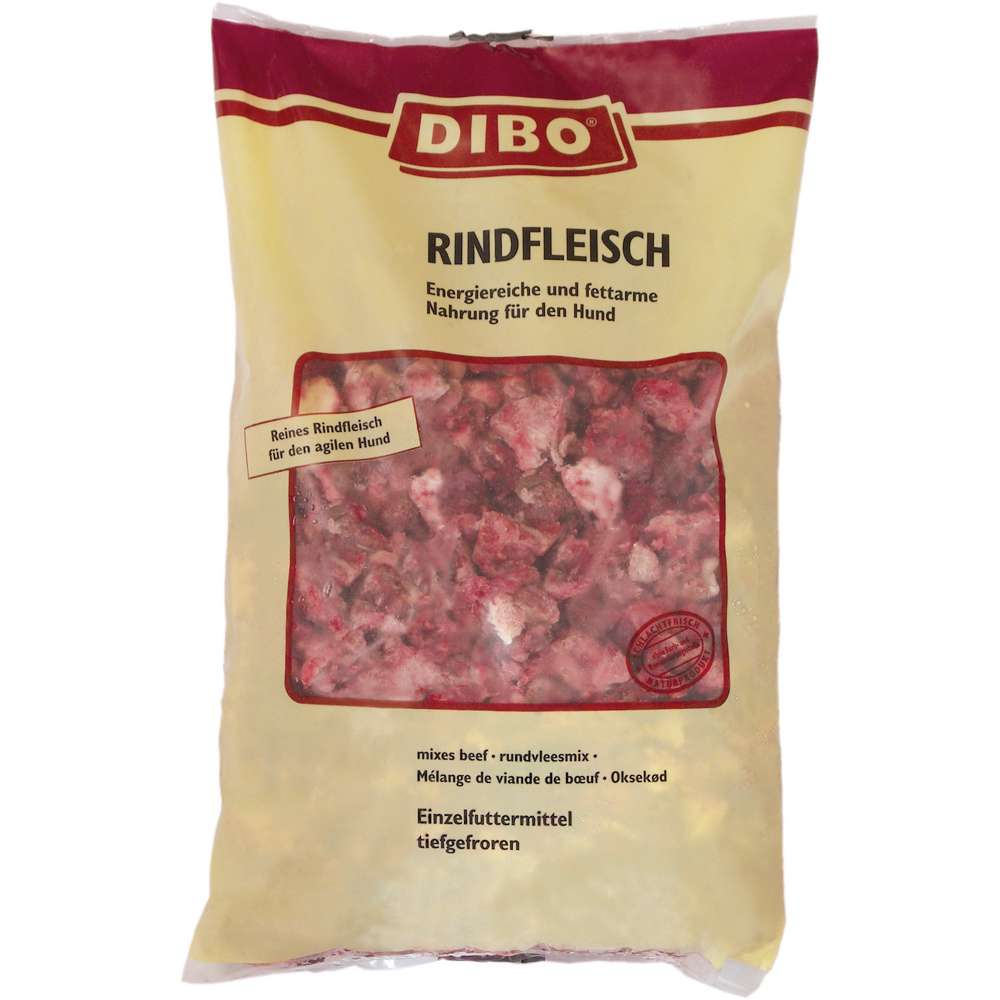 Produktabbildung Dibo Einzelfuttermittel Rindfleisch, tiefgefroren