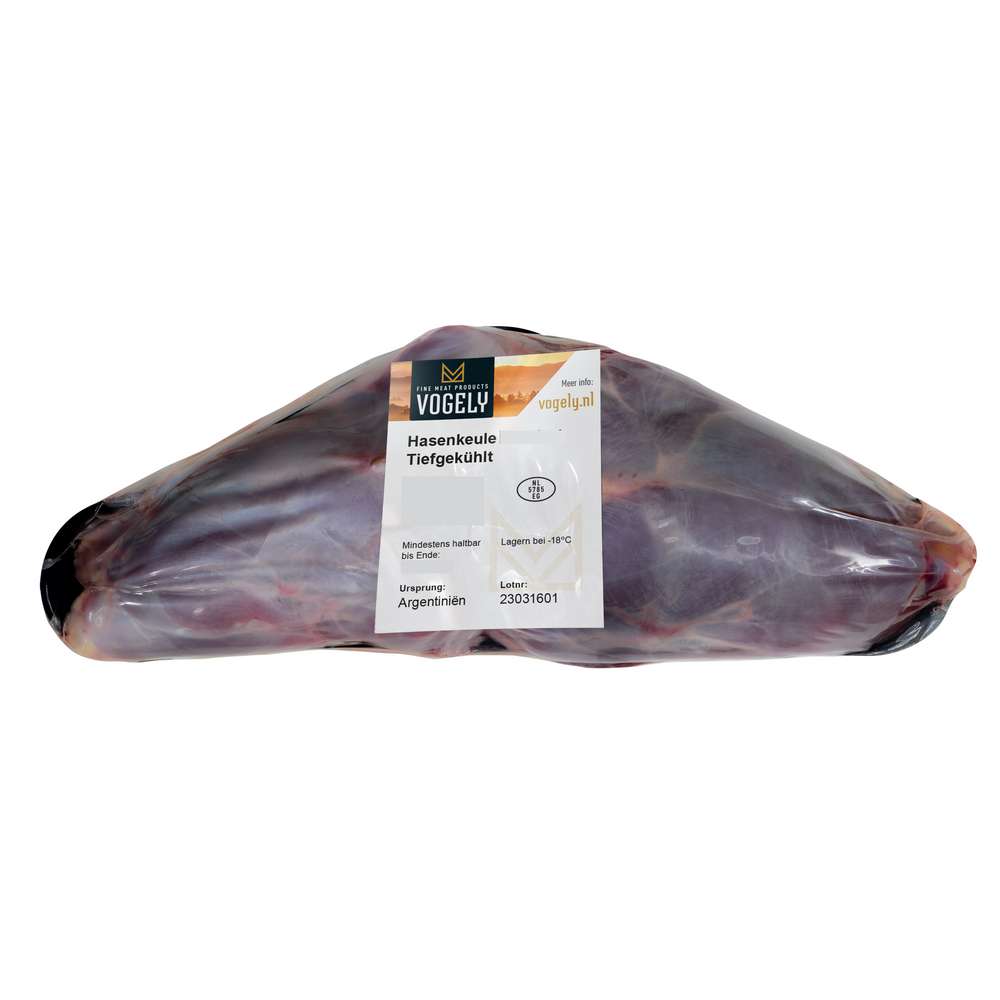 Produktabbildung Vogely Hasenkeulen, tiefgekühlt