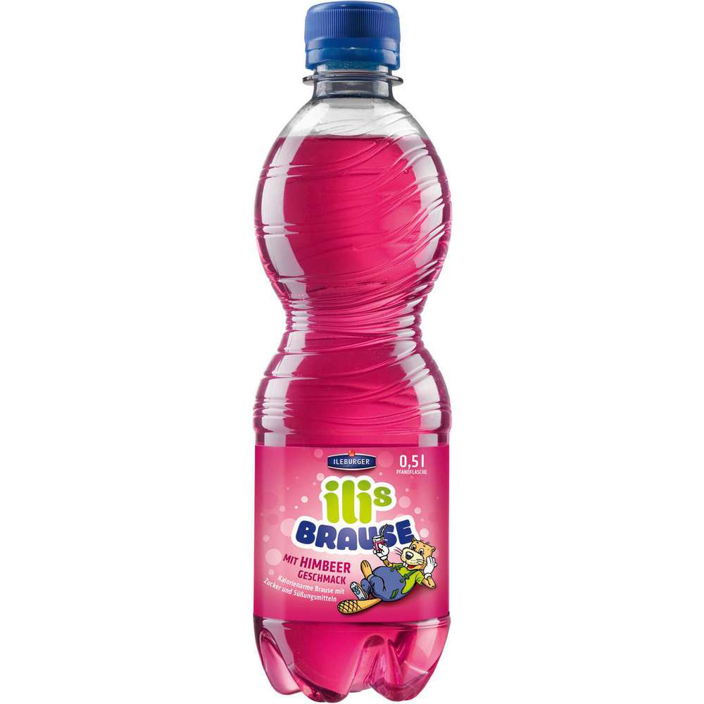 Produktabbildung Ileburger Sachsen Quelle Limonade Ilis Brause, Himbeere