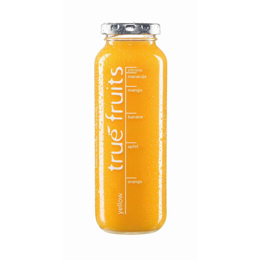 Produktabbildung True Fruits Yellow Smoothie Mango Maracuja