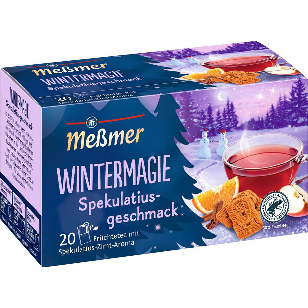 Produktabbildung Messmer Tee Wintermagie, Spekulatiusgeschmack 