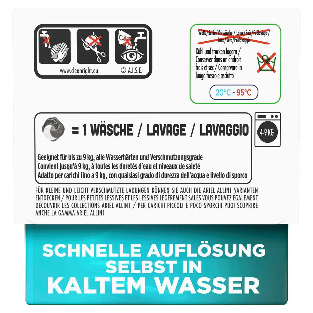 Produktabbildung Ariel Color-Waschmittel Pods MaxPower