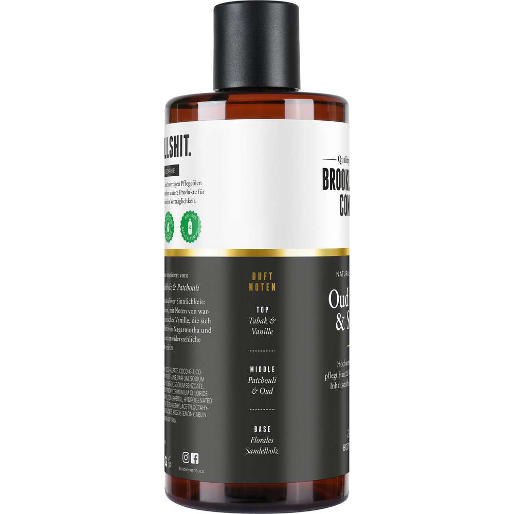 Produktabbildung Brooklyn Duschgel, Oud Wood & Santal