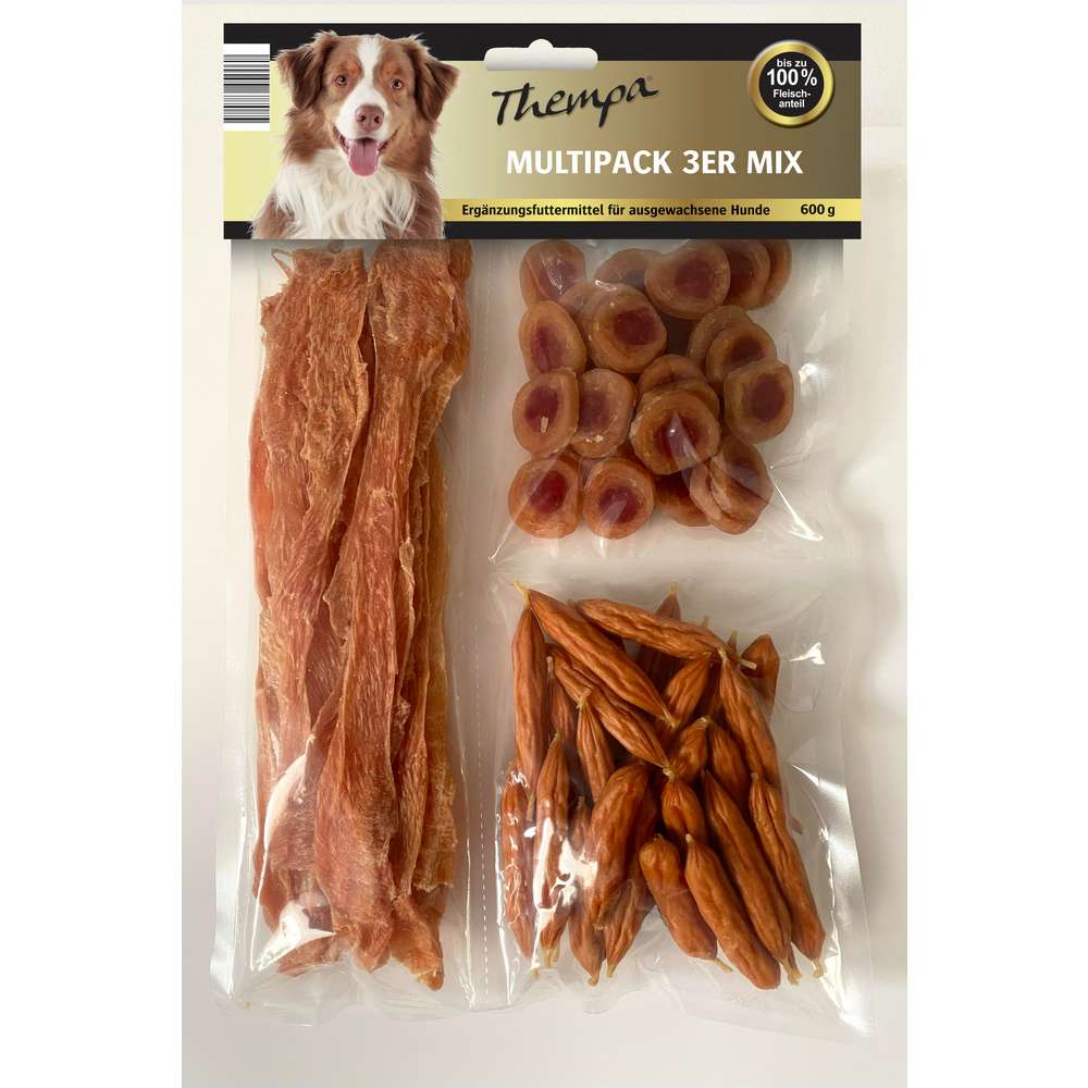 Produktabbildung Thempa Hundesnacks Mulitpack 3er Mix