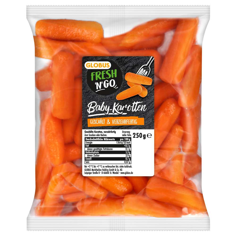 Produktabbildung GLOBUS FRESH 'N' GO Baby-Karotten