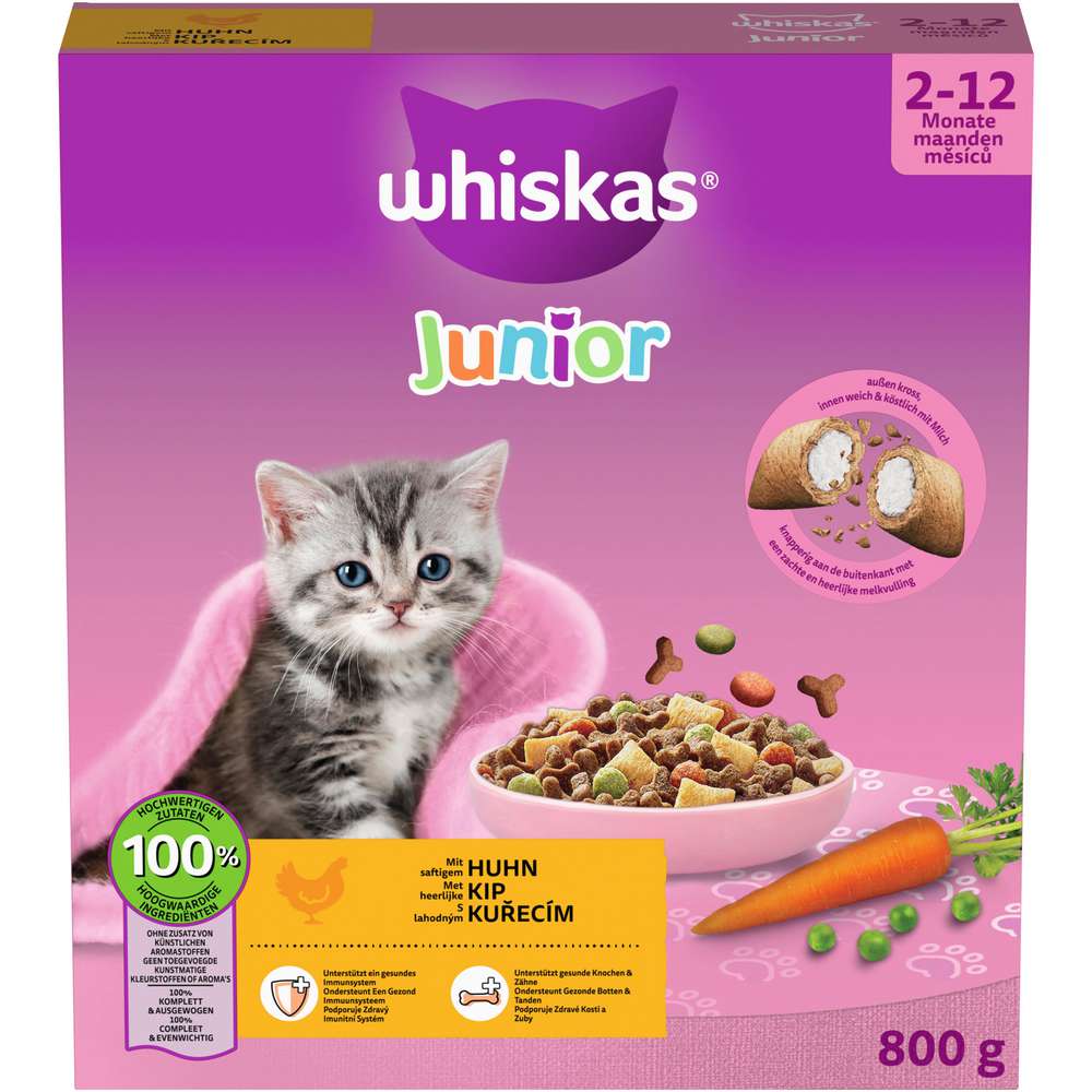 Produktabbildung Whiskas Katzen-Trockenfutter Kitten, Huhn