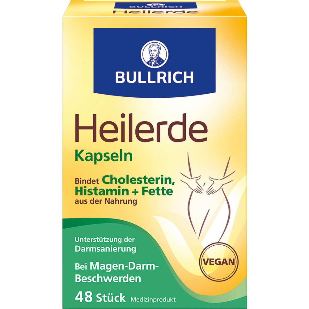 Produktabbildung Bullrich Heilerde Kapseln, vegan