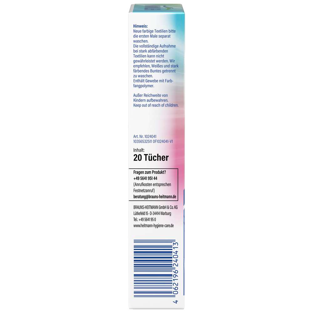 Produktabbildung Heitmann Farb- & Schmutzfangtücher