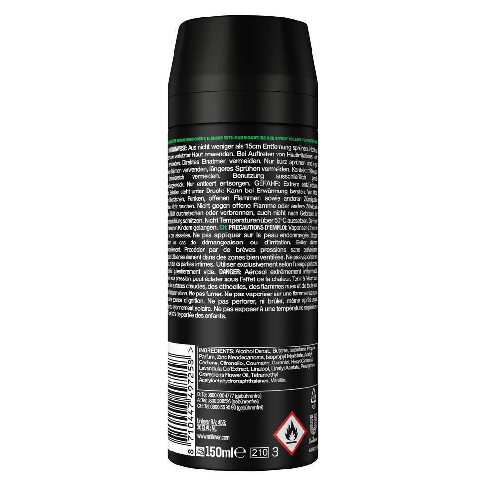 Produktabbildung Axe Deo Africa