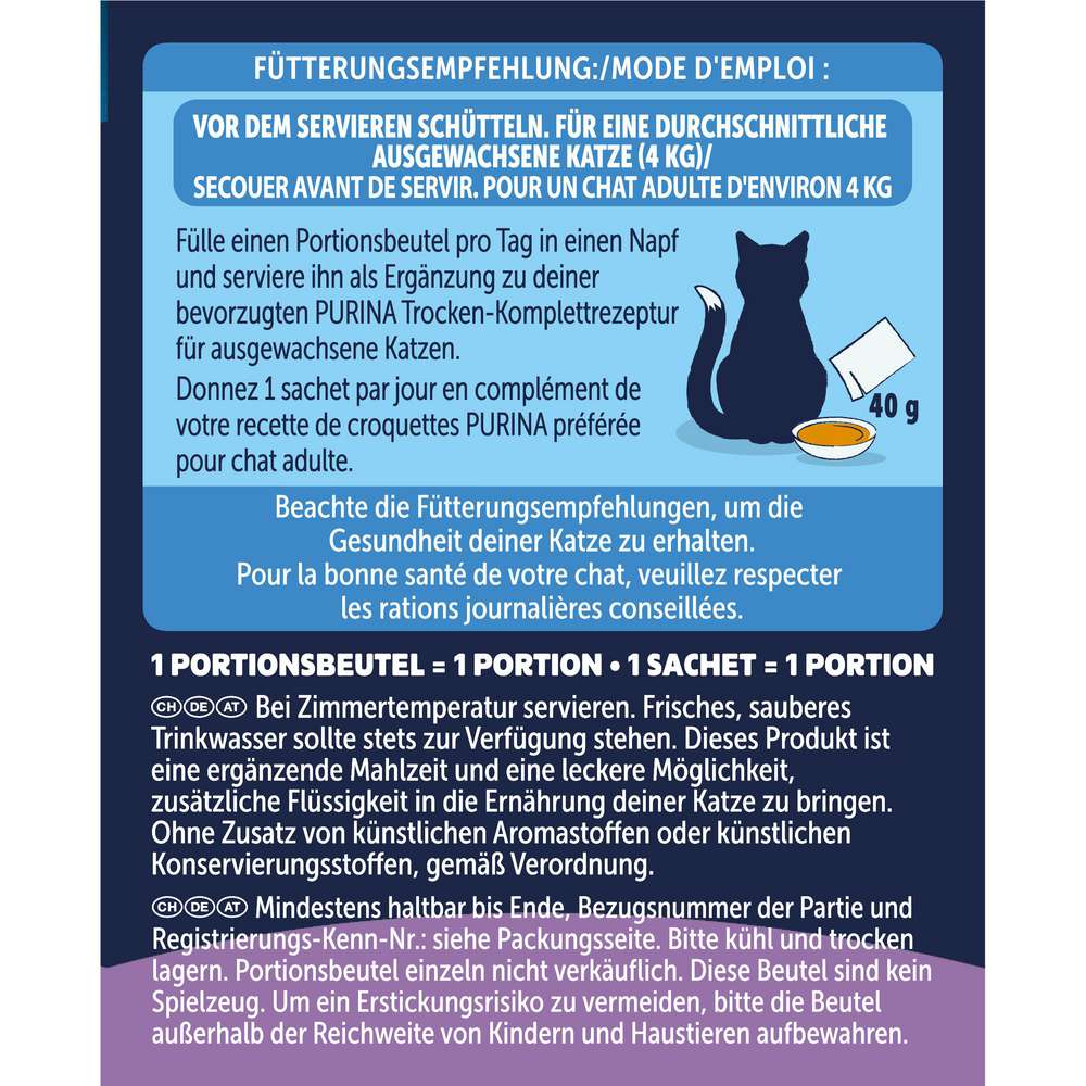 Produktabbildung Felix Katzen Sauce Time mit Geschmack von Lachs/Huhn