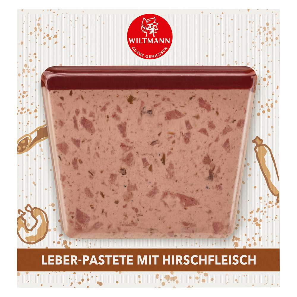 Produktabbildung Wiltmann Leberpastete, Hirschfleisch
