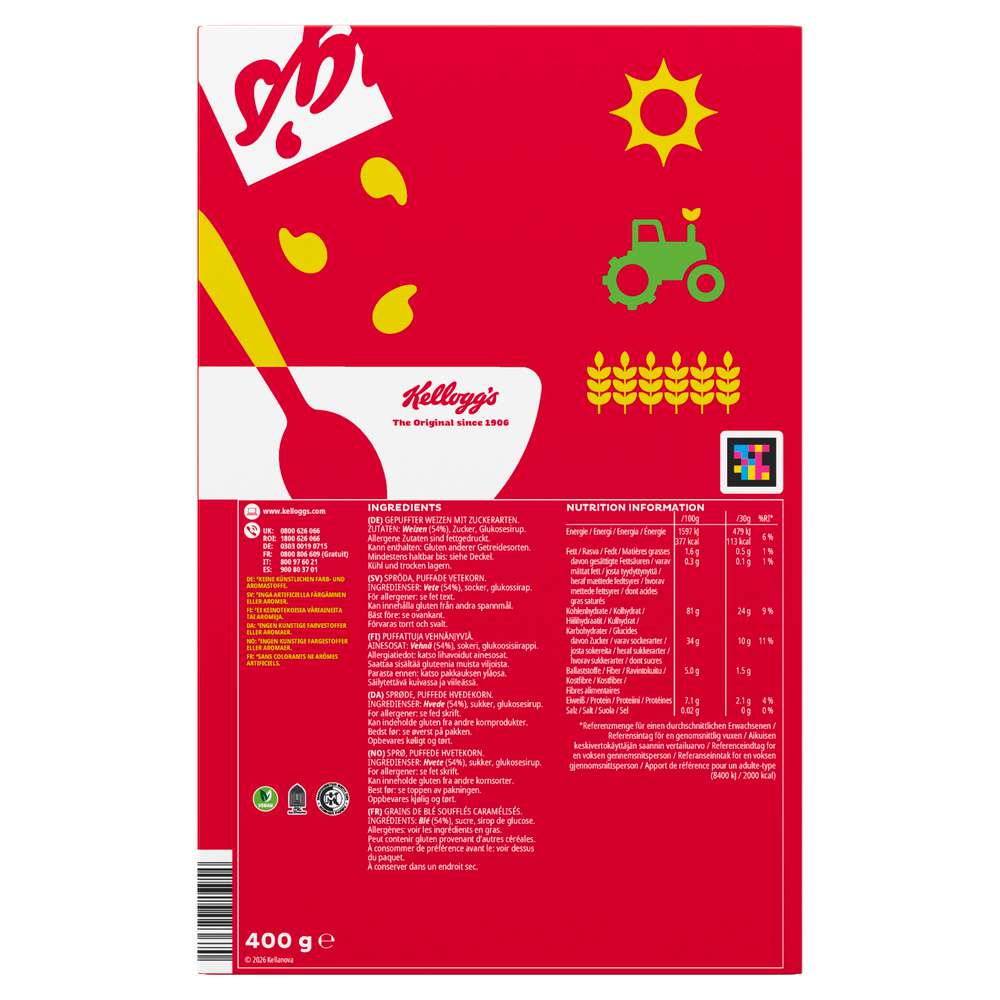 Produktabbildung Kellogg's Cerealien Smacks