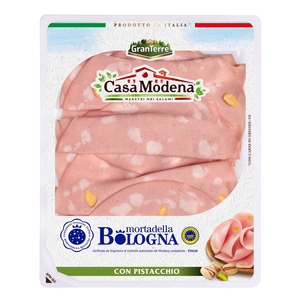 Produktabbildung Casa Modena Mortadella Bologna, mit Pistazien