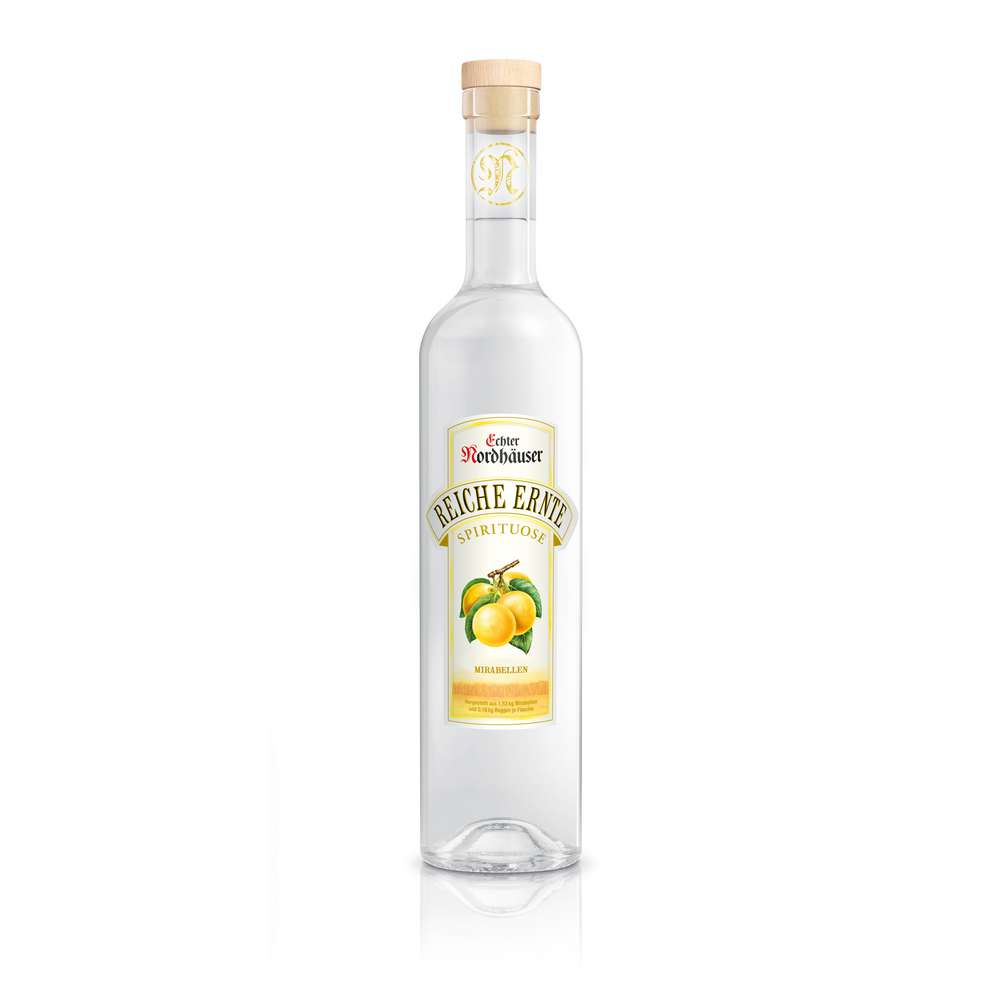 Produktabbildung Echter Nordhäuser Reiche Ernte Mirabelle Obstbrand 30%
