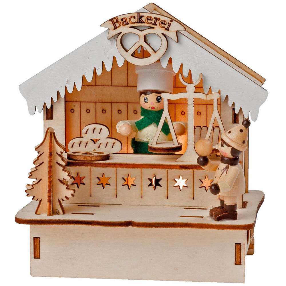 Produktabbildung Saico Weihnachtsmarkthütte 