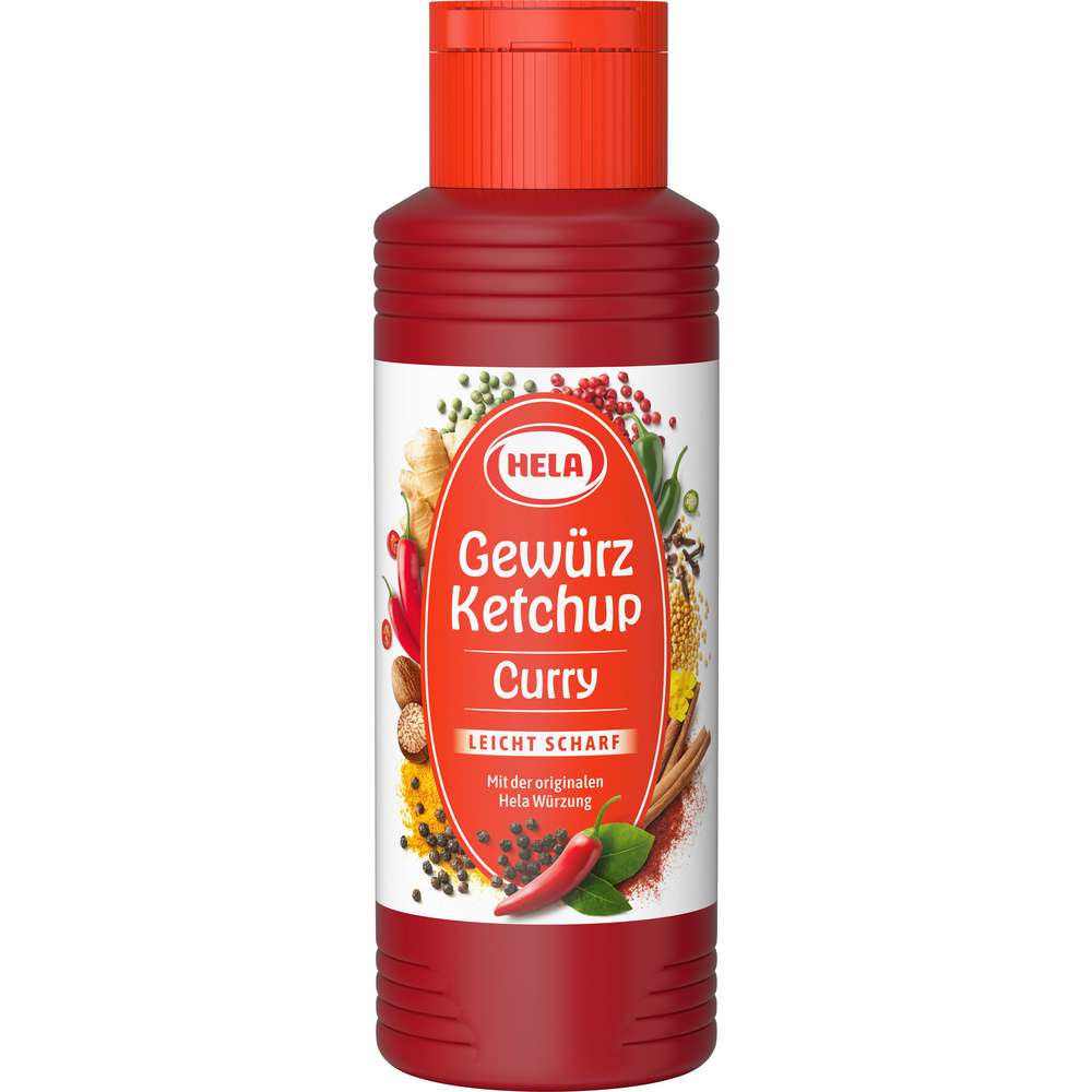 Produktabbildung Hela Gewürz Ketchup, Curry leicht scharf