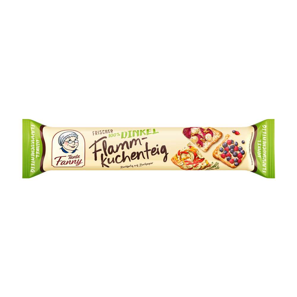 Produktabbildung Tante Fanny Flammkuchenteig, Dinkel