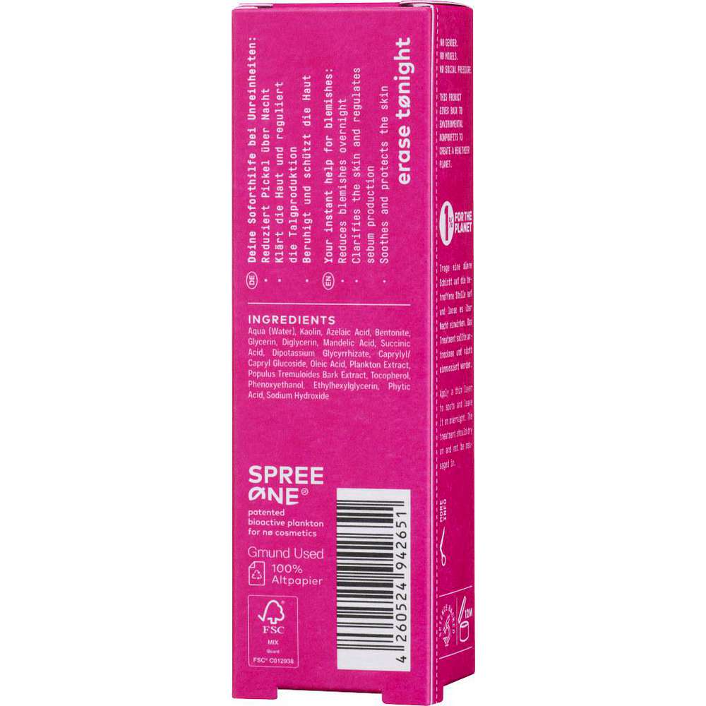 Produktabbildung No Cosmetics SOS Spot Treatment erase tønight