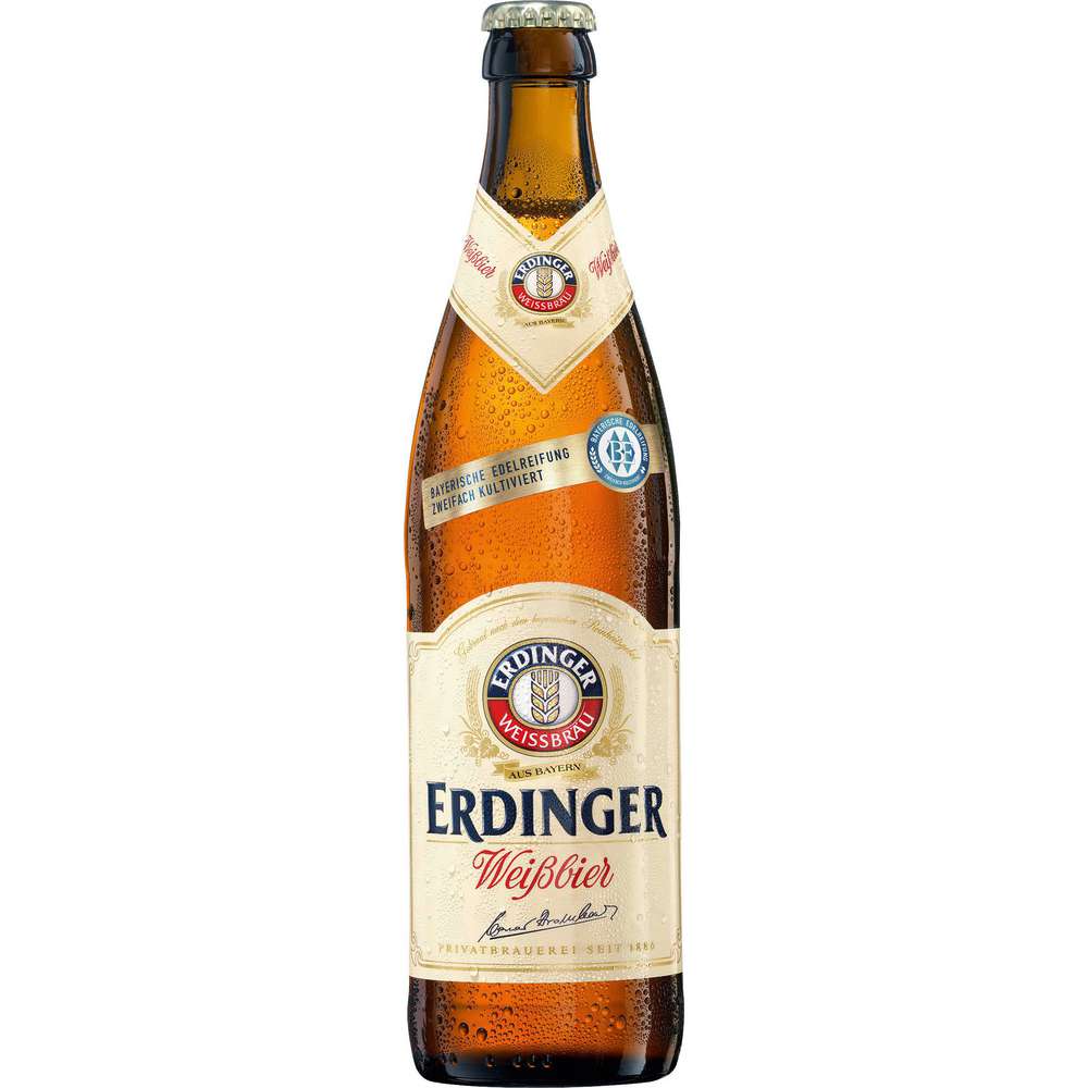 Produktabbildung Erdinger Weißbier, naturtrüb 5,3 %