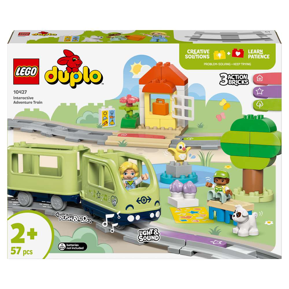 Produktabbildung Lego LEGO DUPLO Town Interaktive Abenteuer-Eisenbahn 10427