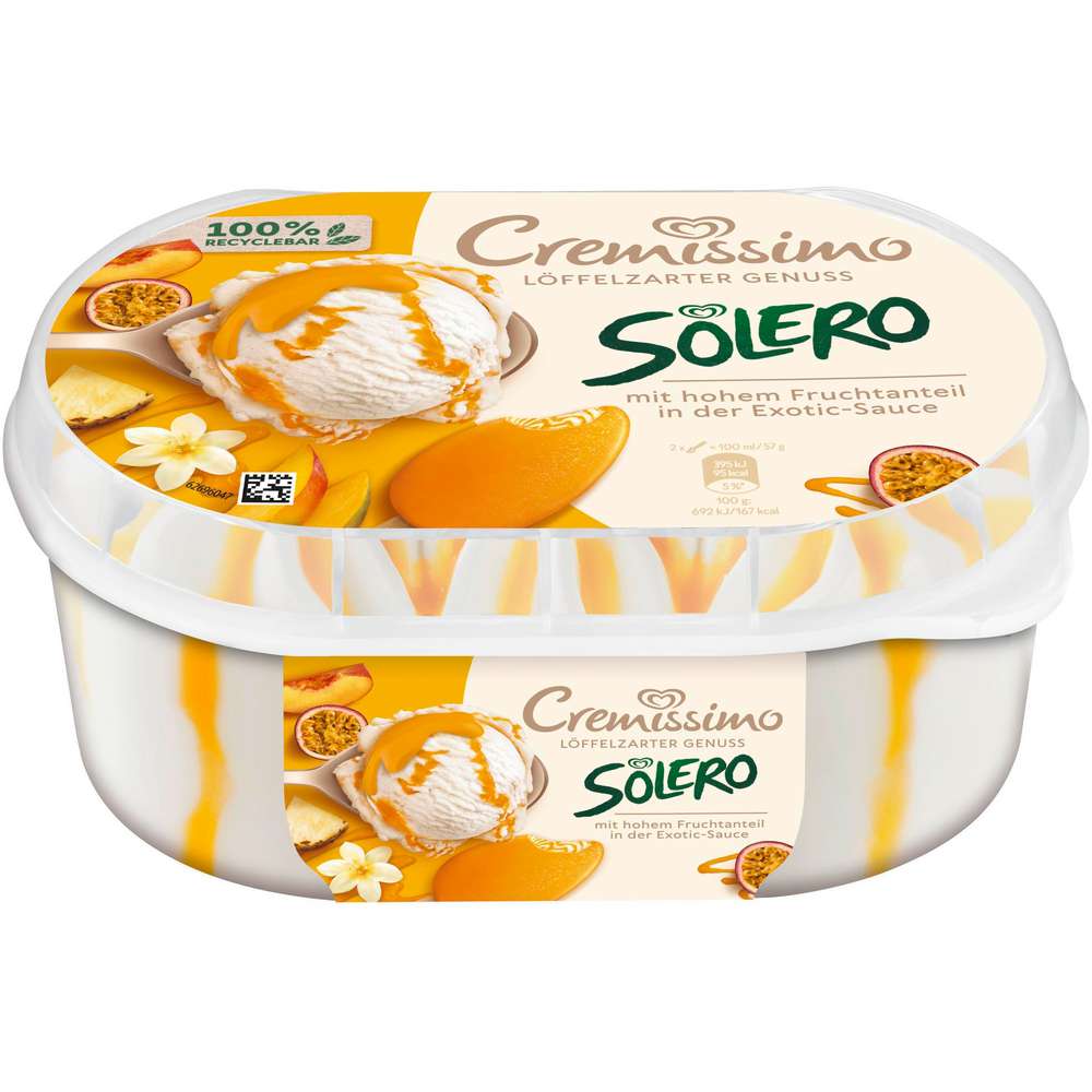 Produktabbildung Langnese Eis Cremissimo, Solero Exotic