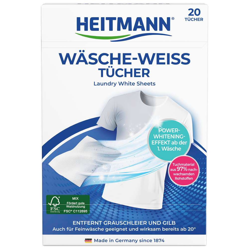 Produktabbildung Heitmann Wäscheweiss-Tücher