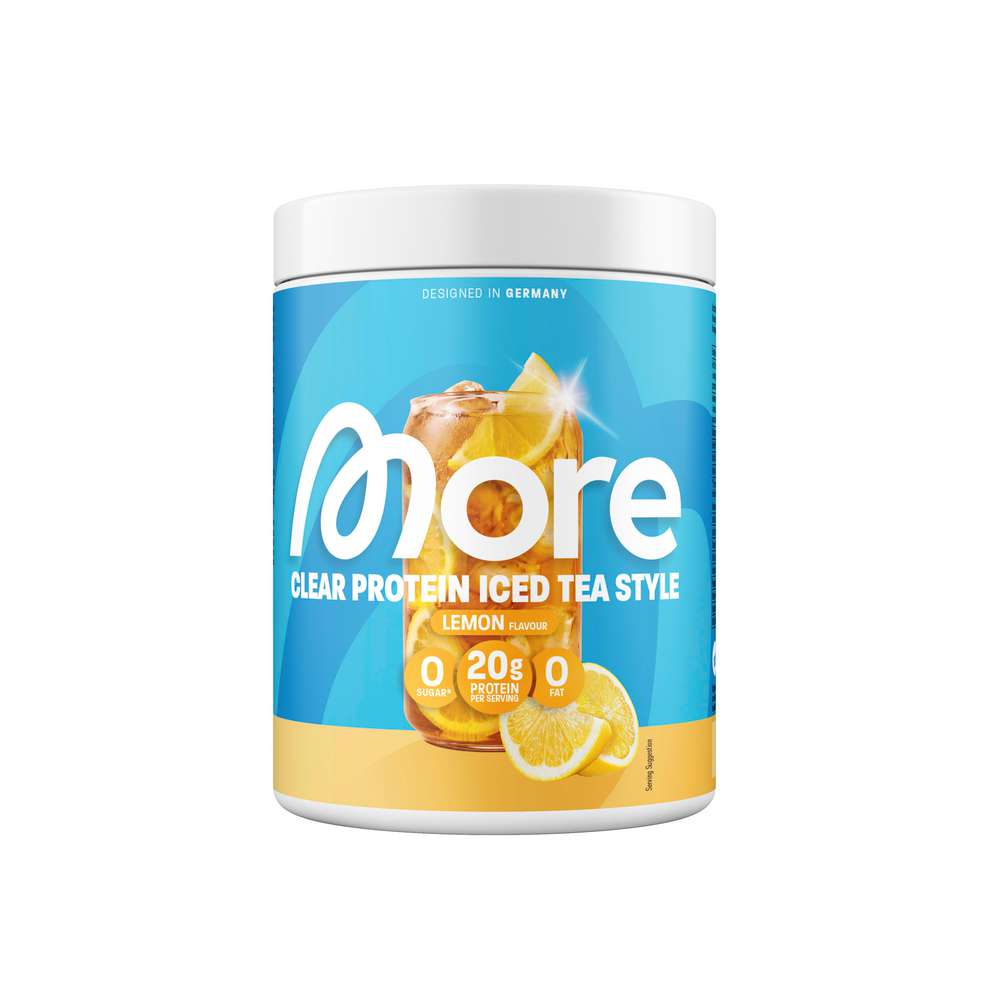 Produktabbildung More Clear Protein Pulver, Iced Tea Lemon