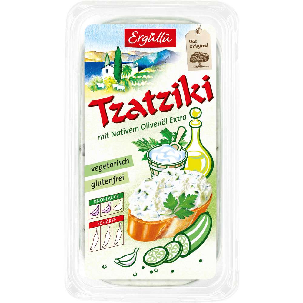 Produktabbildung Ergüllü Tzatziki, Aufstrich