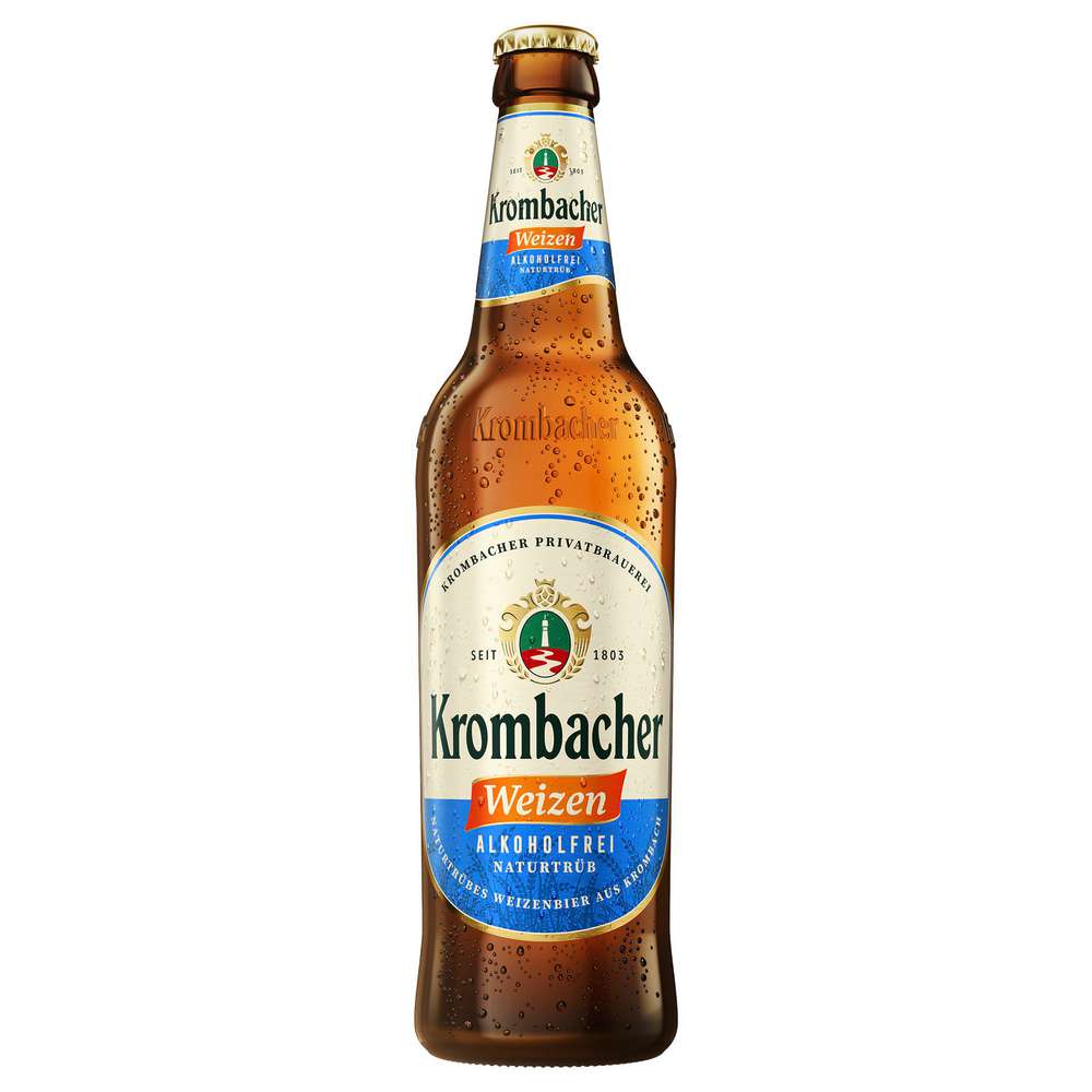 Produktabbildung Krombacher Weizenbier, alkoholfrei