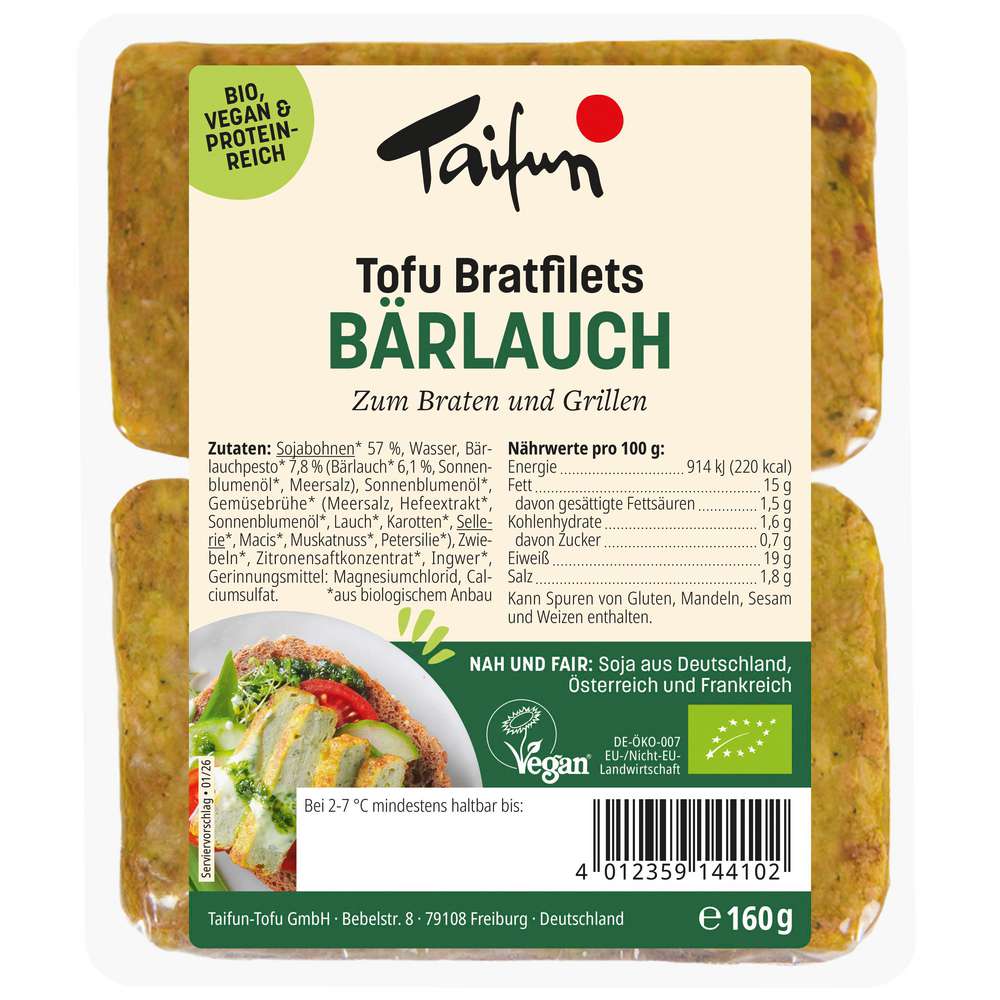 Produktabbildung Taifun Bio Bärlauch Bratfilet