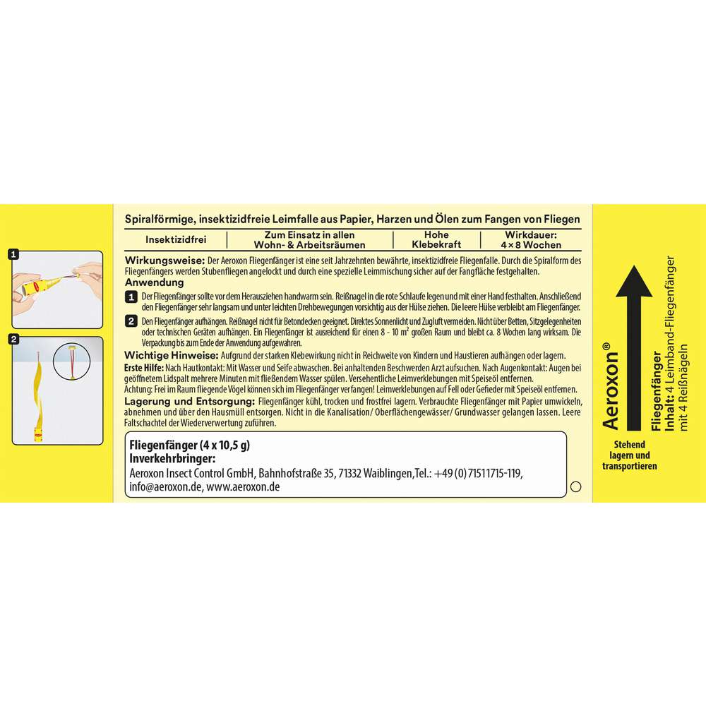 Produktabbildung Aeroxon Fliegenfänger