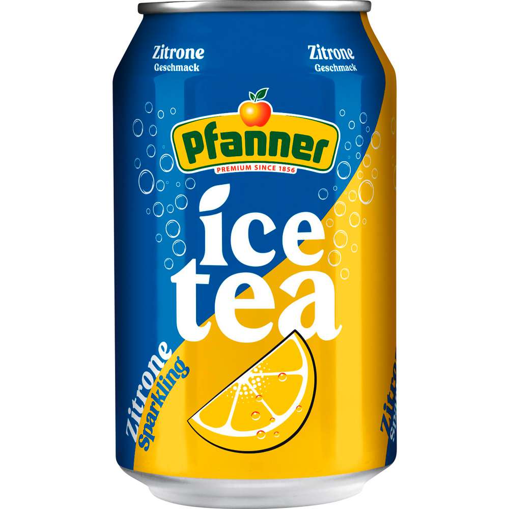 Produktabbildung Pfanner Eistee, Lemon Sparkling