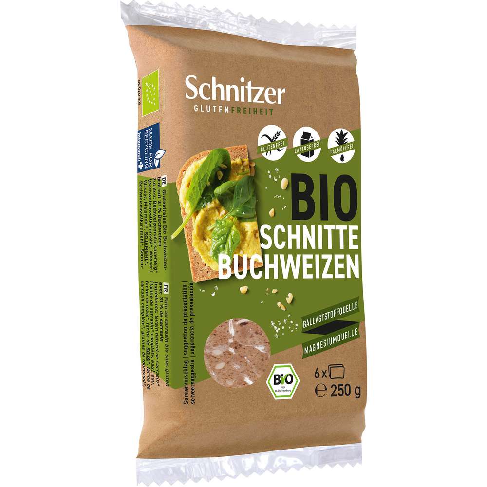 Produktabbildung Schnitzer Bio Buchweizen-Schnitte