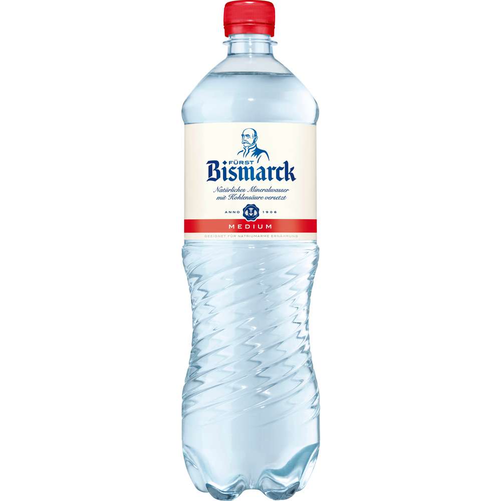 Produktabbildung Fürst Bismarck Mineralwasser, Medium
