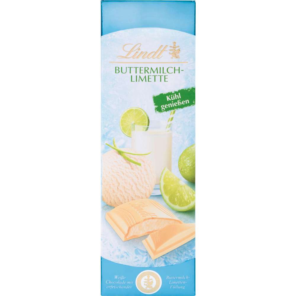 Produktabbildung Lindt Tafelschokolade, Buttermilch-Limette
