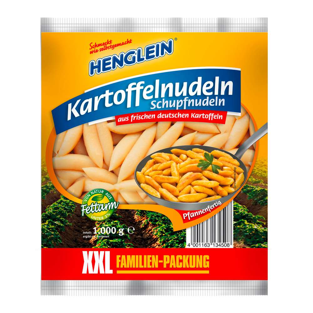 Produktabbildung Henglein Schupfnudeln Kartoffelnudeln